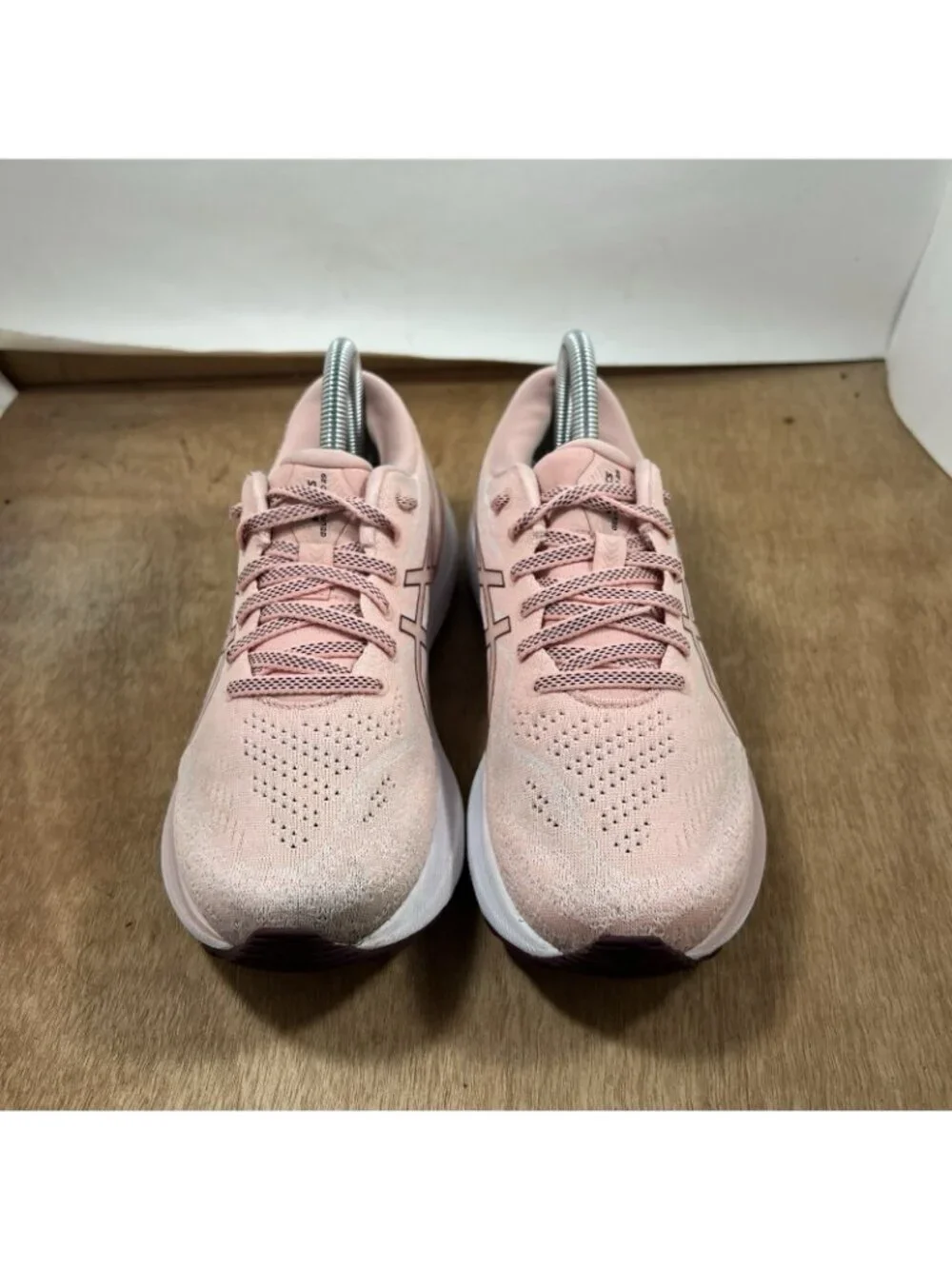 Asics Pink Athletic Running Shoes